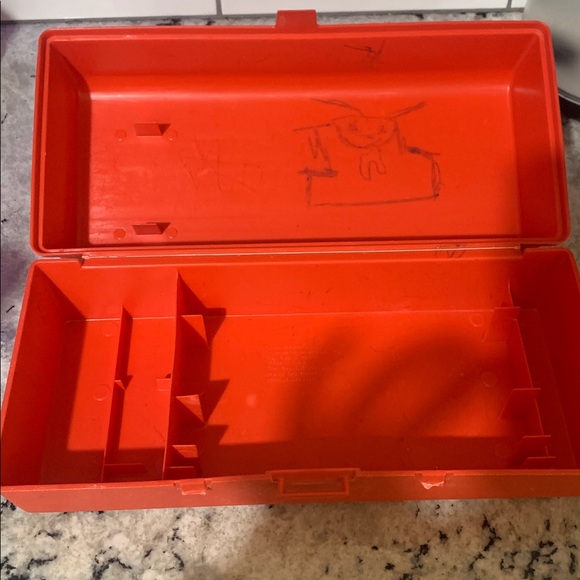 Vintage View Master’s Collector’s Case Only Orange - Picture 6 of 6